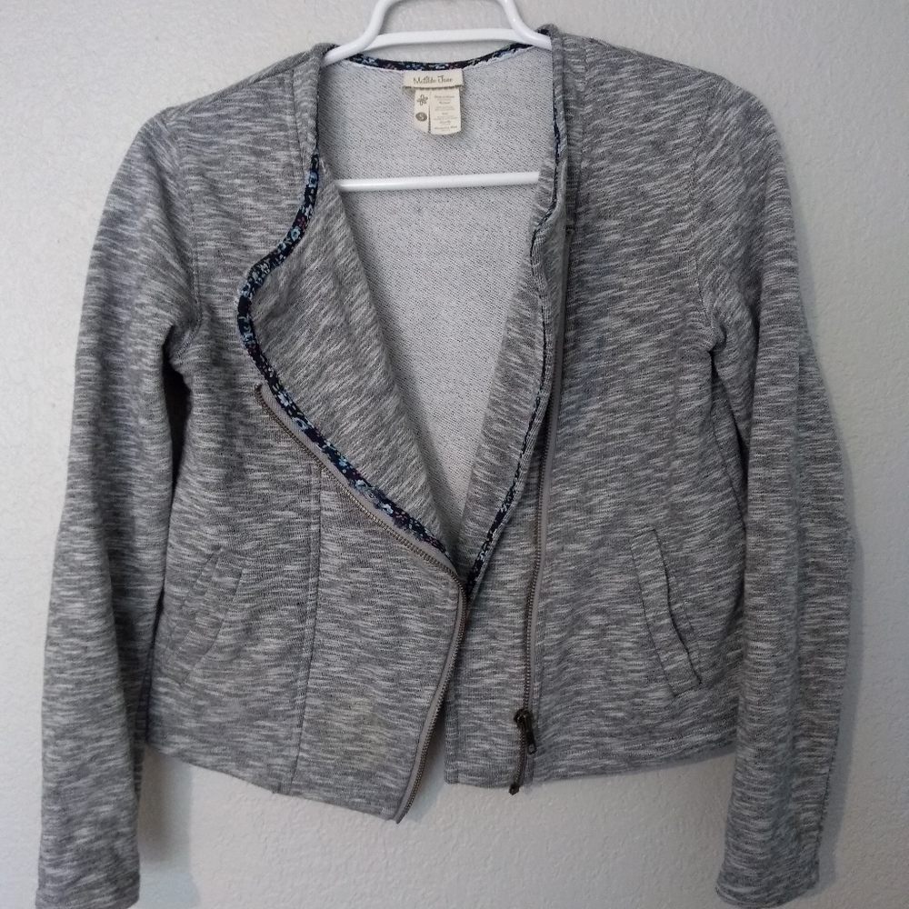 Matilda Jane Afternoon Drive Moto Jacket Small